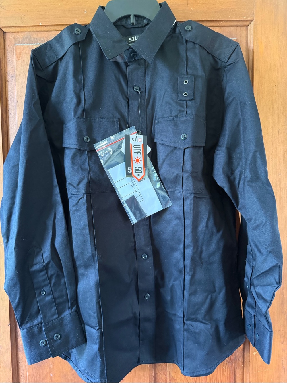 5.11 Tactical Black Military Field Shirt Jacket - Medium